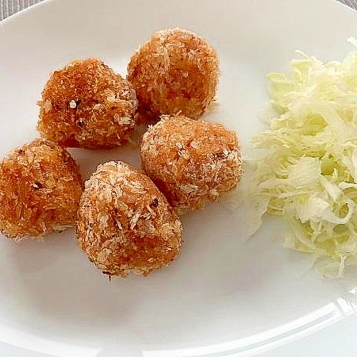 ミートソースでかんたん!ライスコロッケ
